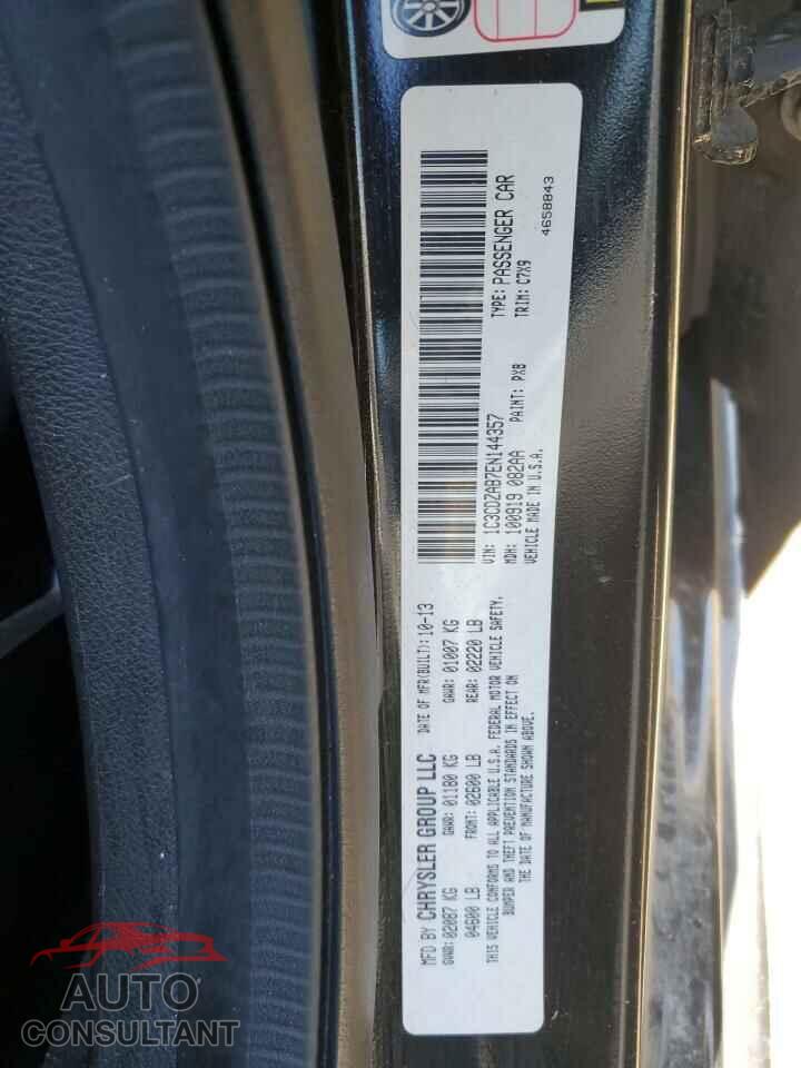 DODGE AVENGER 2014 - 1C3CDZAB7EN144357
