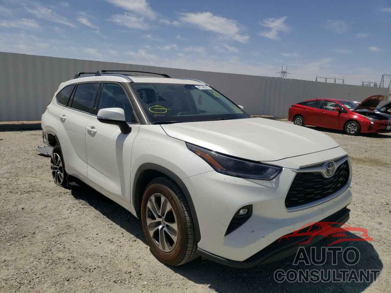 TOYOTA HIGHLANDER 2021 - 5TDHZRAH7MS531555
