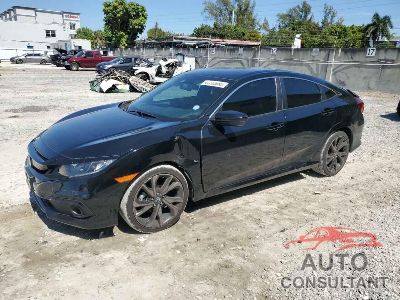 HONDA CIVIC 2021 - 2HGFC2F80MH527887