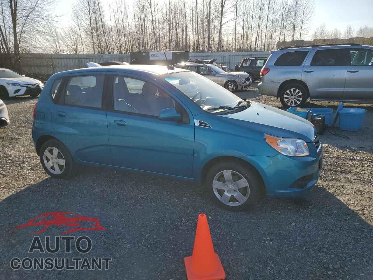 CHEVROLET AVEO 2009 - KL1TD66E69B668367