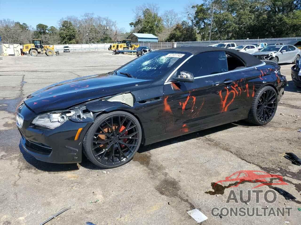 BMW 6 SERIES 2012 - WBALZ3C53CDL70543