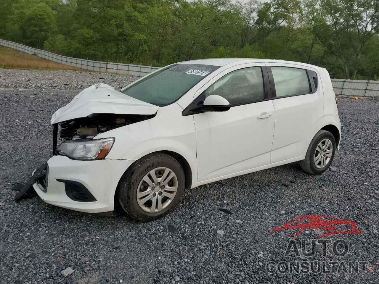 CHEVROLET SONIC 2020 - 1G1JG6SB1L4129517