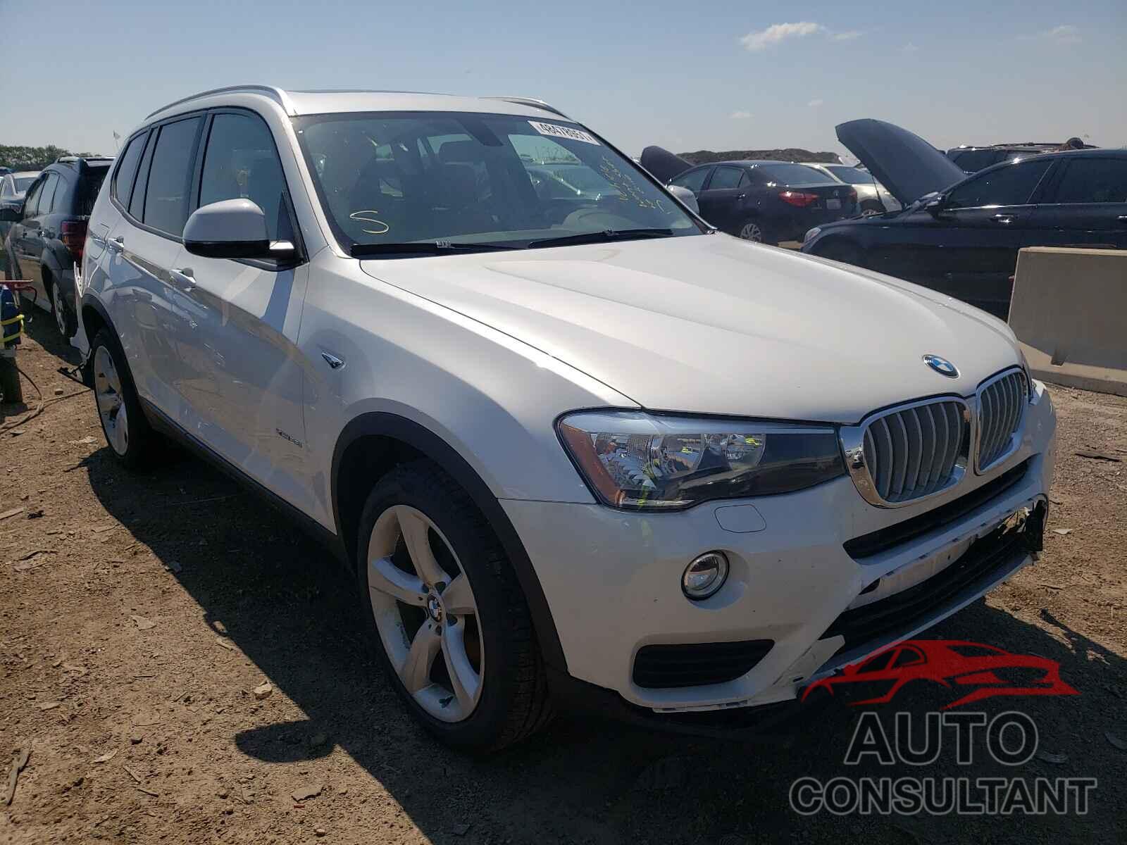 BMW X3 2017 - 5UXWX9C52H0D98438