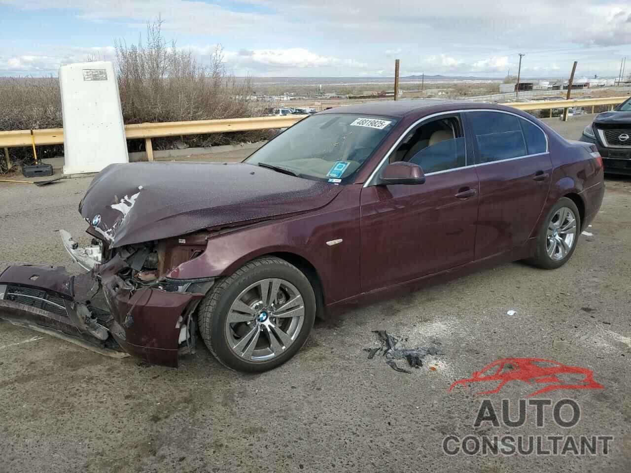 BMW 5 SERIES 2010 - WBANU5C51AC460098