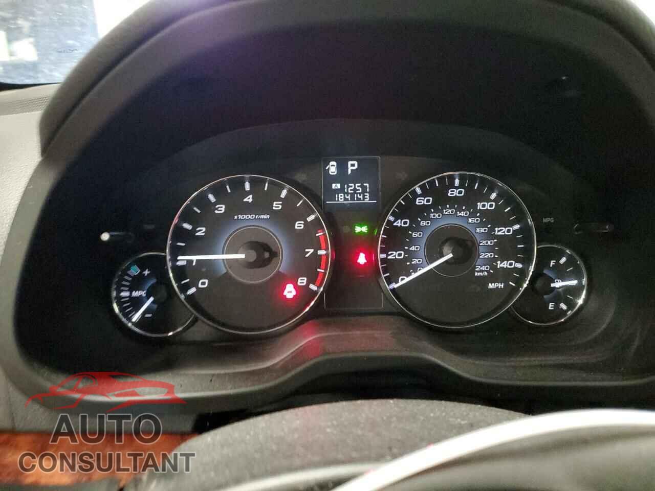 SUBARU OUTBACK 2011 - 4S4BRBLC1B3434666