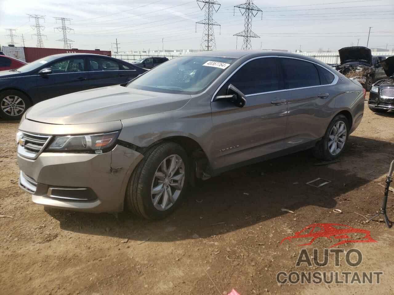 CHEVROLET IMPALA 2017 - 1G1105S37HU173942