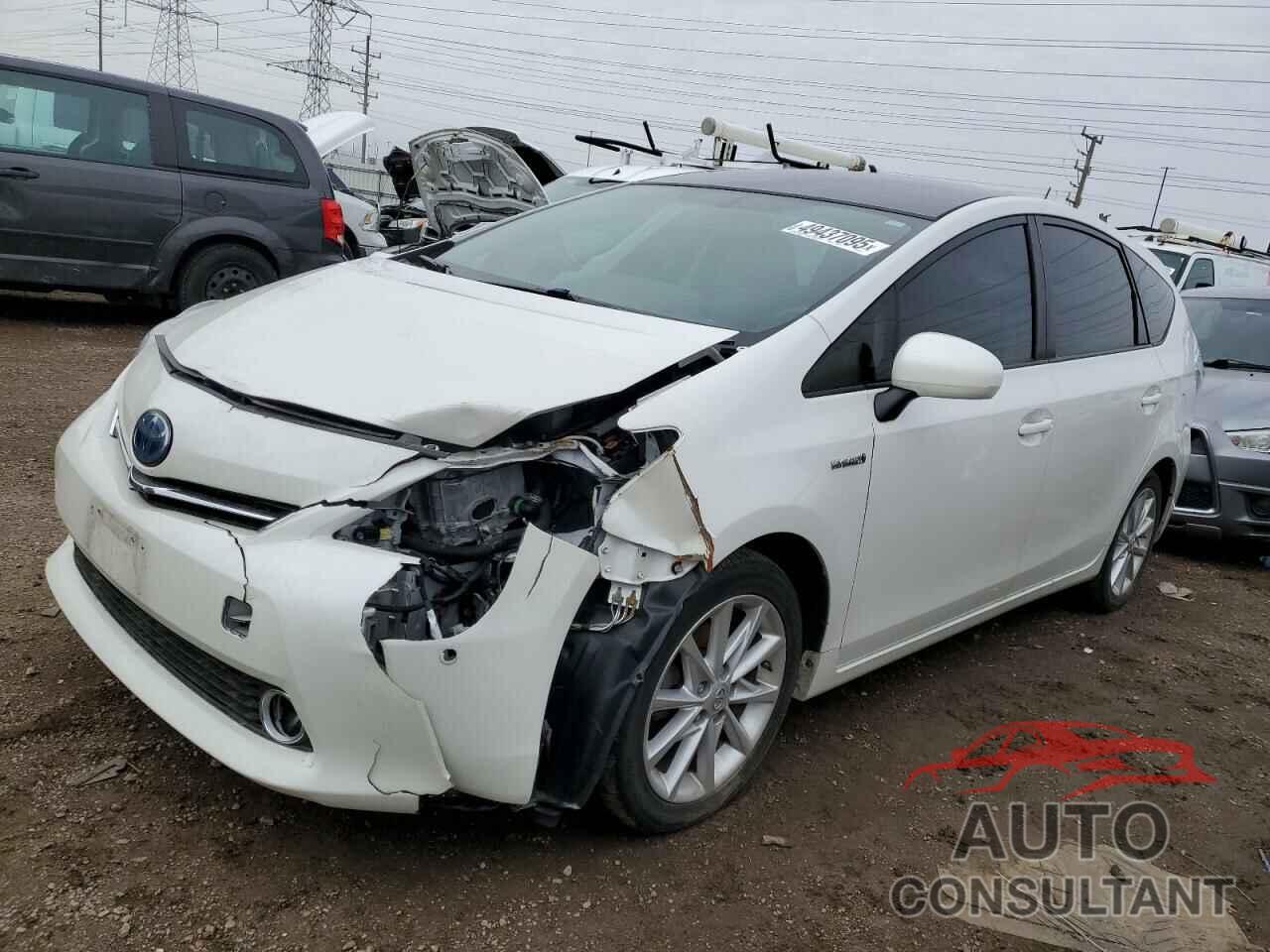 TOYOTA PRIUS 2012 - JTDZN3EU9C3150570