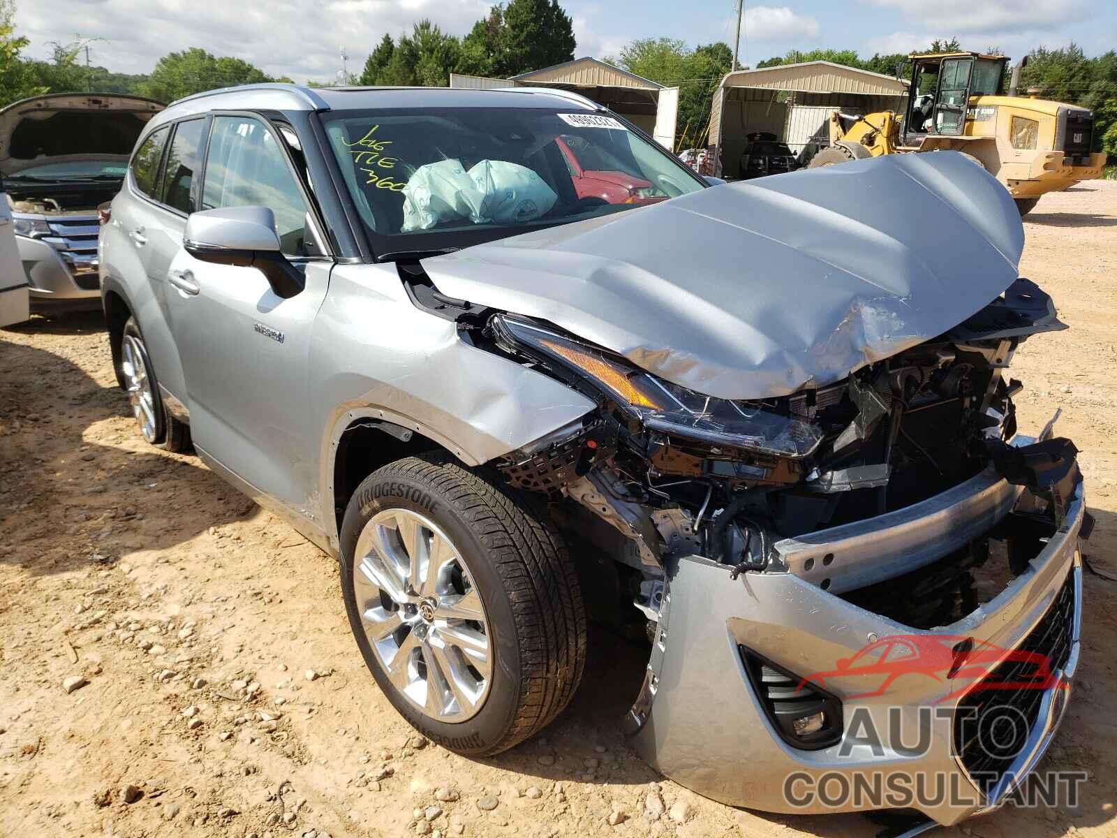 TOYOTA HIGHLANDER 2021 - 5TDDBRCH6MS021648