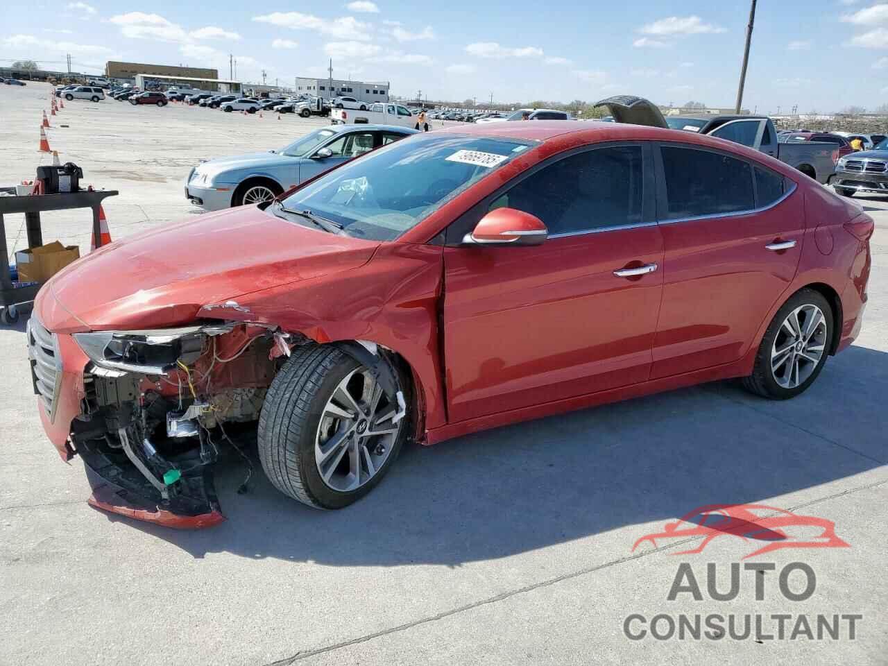 HYUNDAI ELANTRA 2017 - 5NPD84LF3HH027273