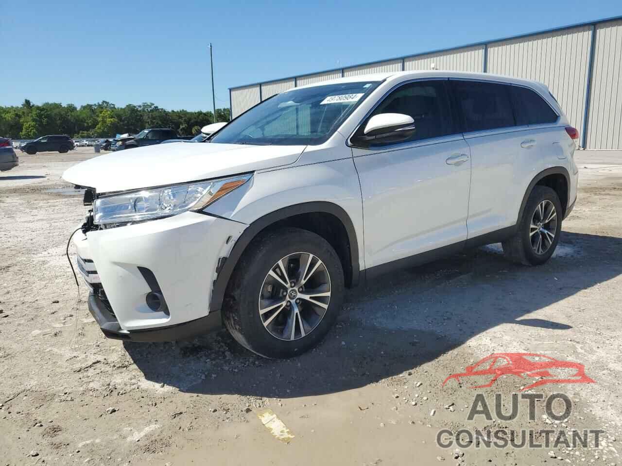 TOYOTA HIGHLANDER 2019 - 5TDZZRFH2KS334366