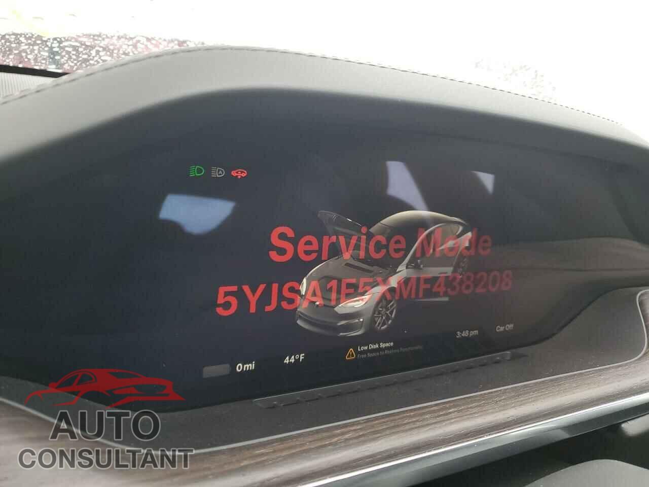 TESLA MODEL S 2021 - 5YJSA1E5XMF438208