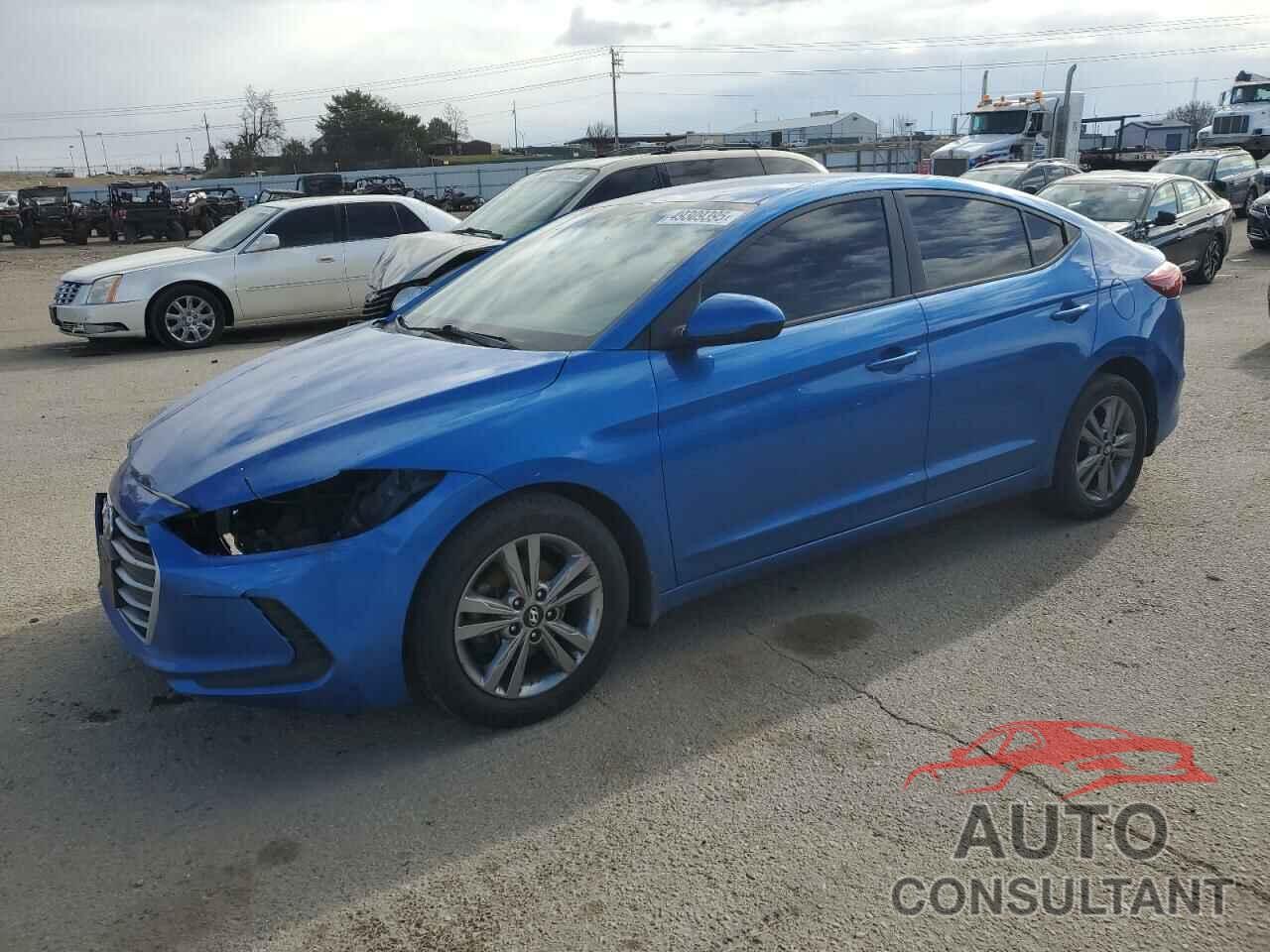 HYUNDAI ELANTRA 2017 - KMHD84LF4HU384026