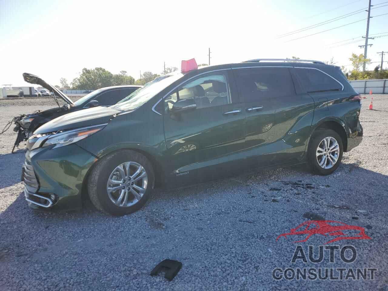 TOYOTA SIENNA 2021 - 5TDESKFC3MS009727
