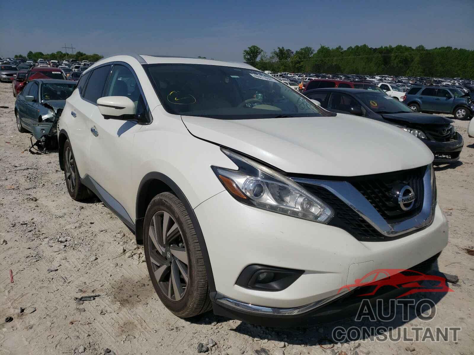 NISSAN MURANO 2016 - 5N1AZ2MH1GN133381