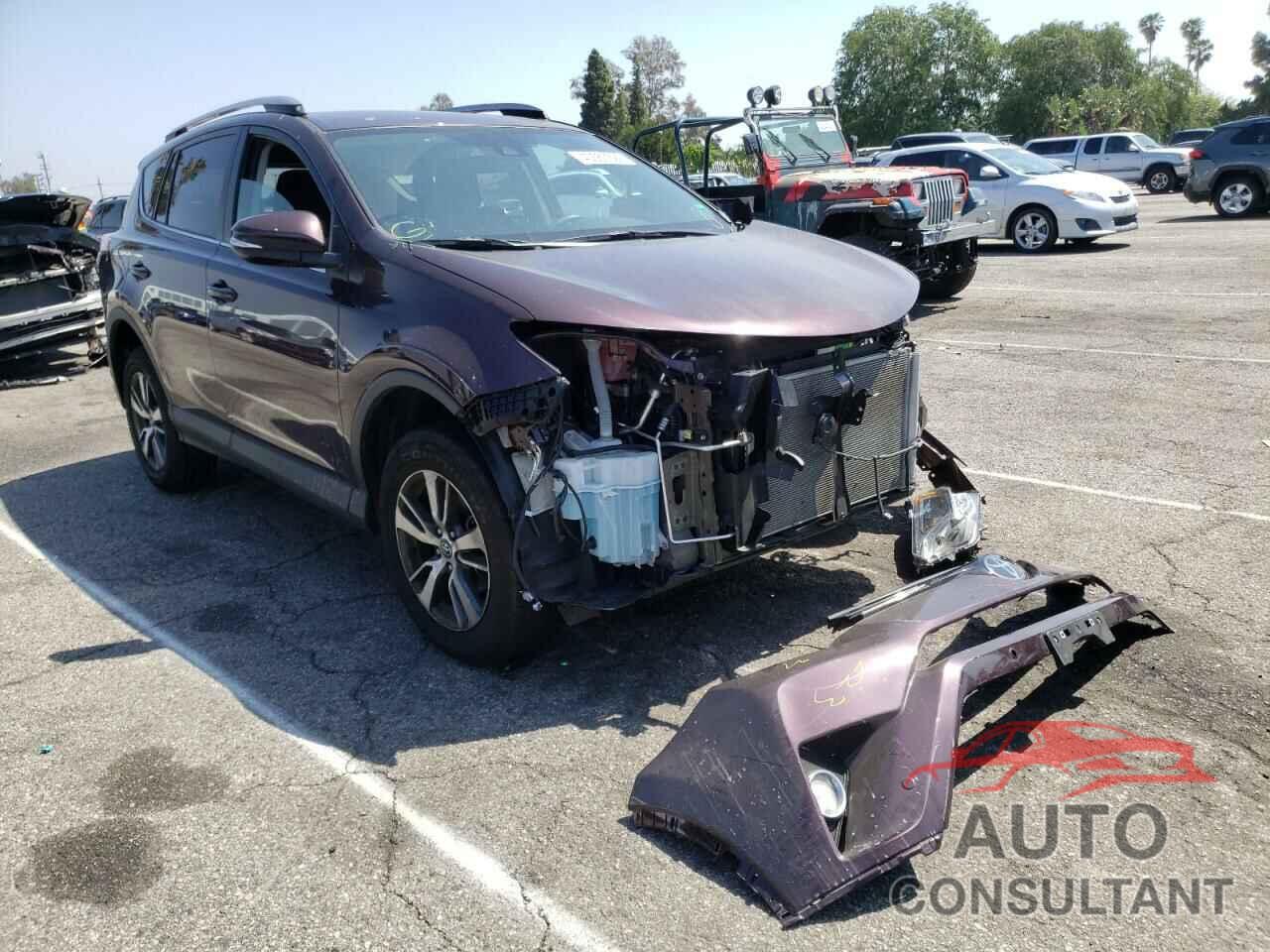 TOYOTA RAV4 2018 - 2T3WFREV6JW434454