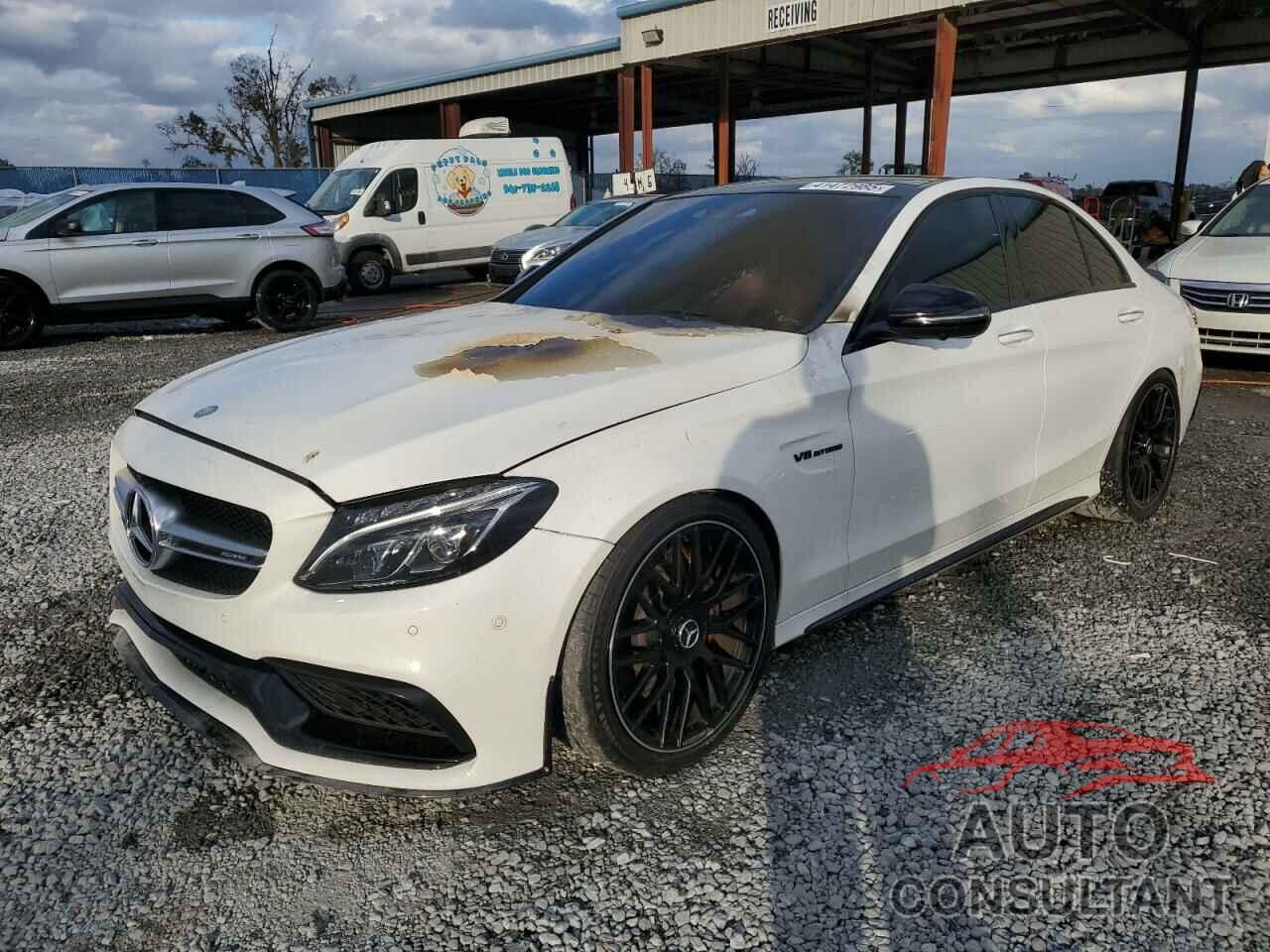 MERCEDES-BENZ C-CLASS 2018 - 55SWF8GB6JU239102