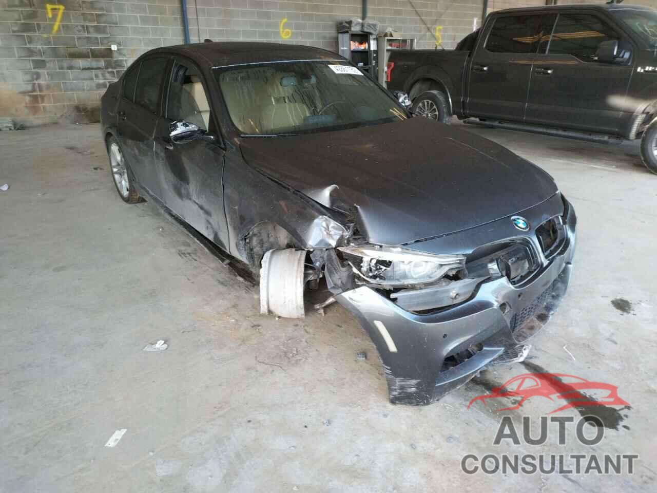 BMW 3 SERIES 2017 - WBA8B3G58HNU35604