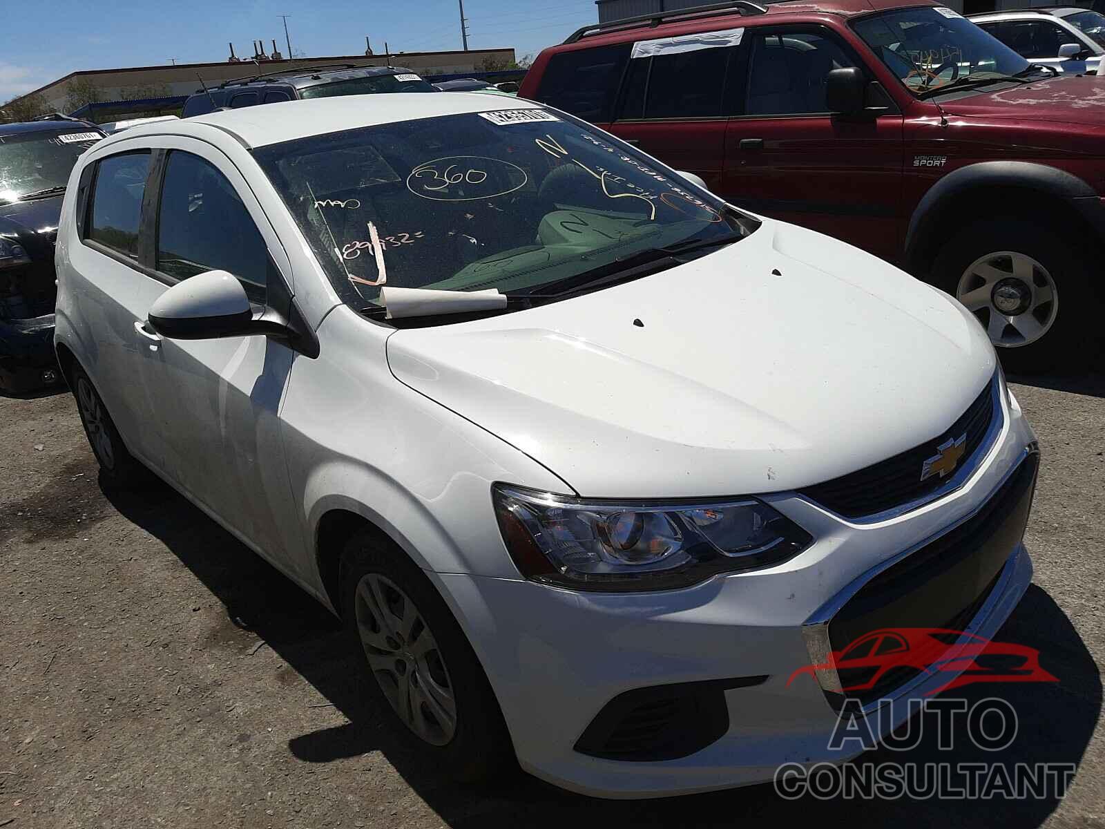 CHEVROLET SONIC 2020 - 1G1JG6SB9L4126719