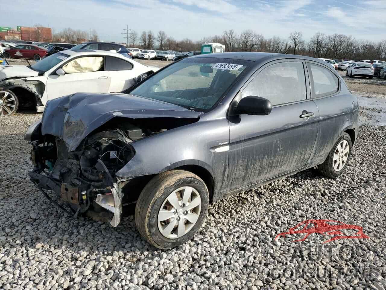 HYUNDAI ACCENT 2011 - KMHCM3AC3BU191853