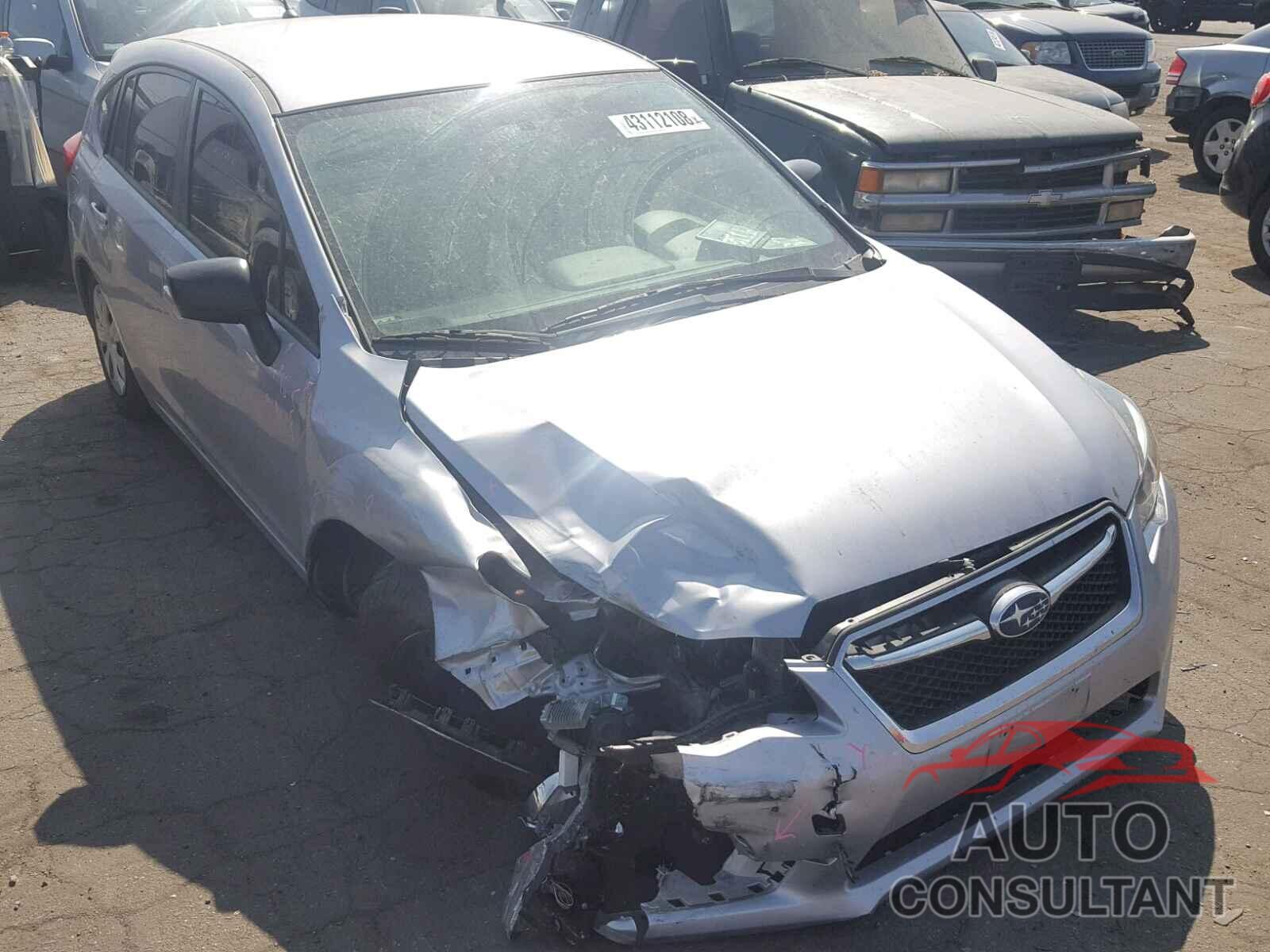SUBARU IMPREZA 2016 - JF1GPAA69G8252432