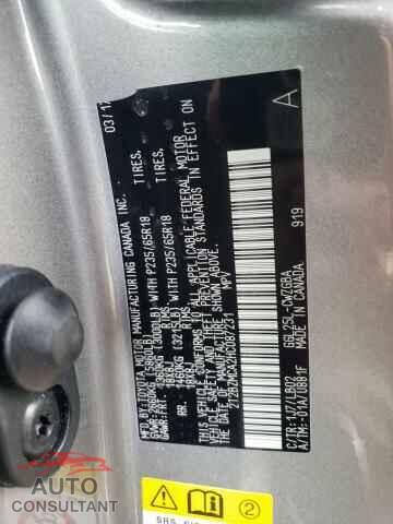 LEXUS RX350 2017 - 2T2BZMCA2HC087231