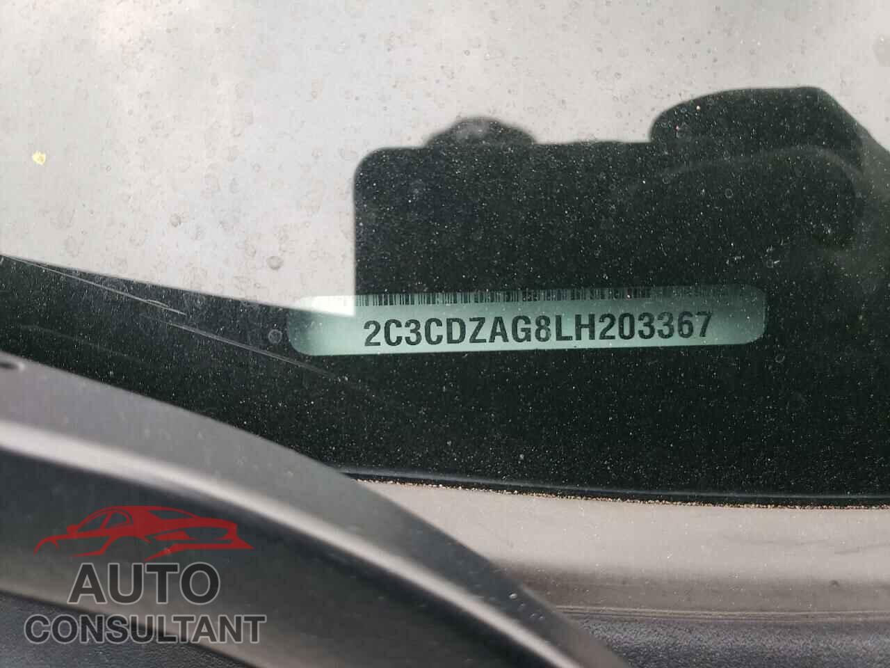 DODGE CHALLENGER 2020 - 2C3CDZAG8LH203367