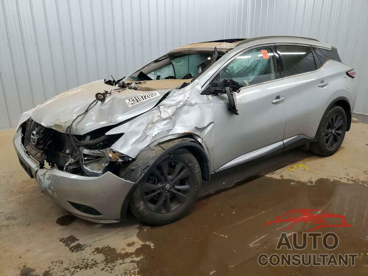 NISSAN MURANO 2018 - 5N1AZ2MH9JN203328