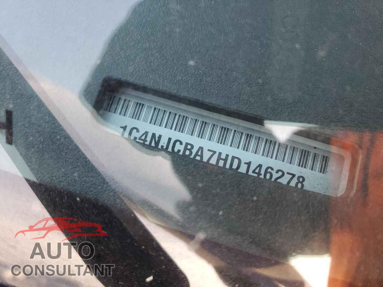 JEEP COMPASS 2017 - 1C4NJCBA7HD146278