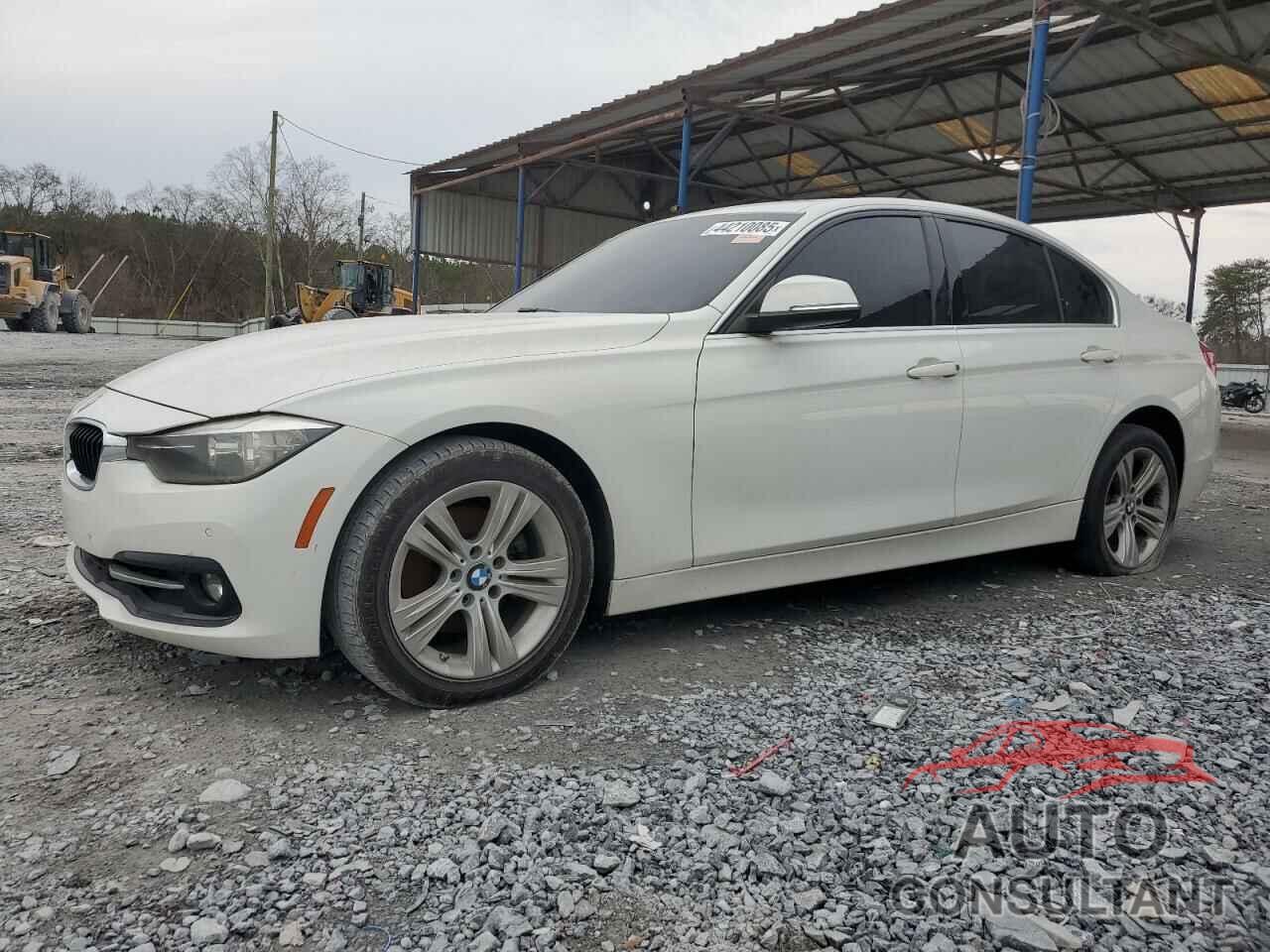 BMW 3 SERIES 2017 - WBA8B9G3XHNU54026