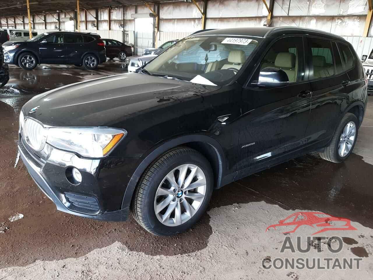 BMW X3 2015 - 5UXWX9C50F0D47629