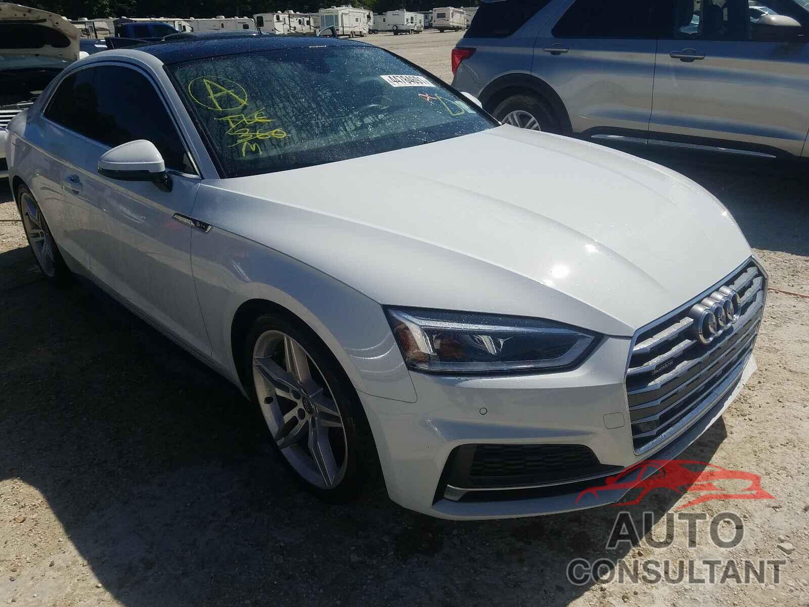 AUDI A5 2019 - WAUTNAF50KA089229