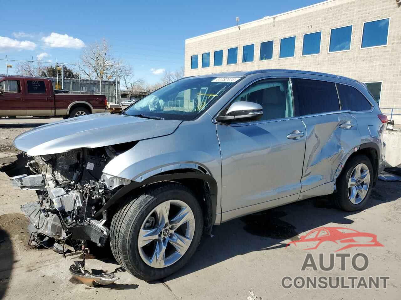 TOYOTA HIGHLANDER 2018 - 5TDDZRFH2JS880349