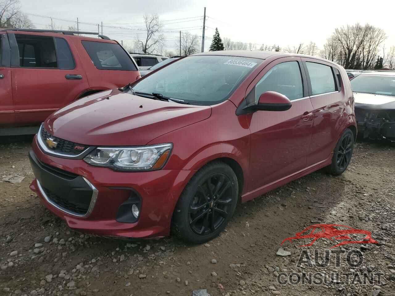 CHEVROLET SONIC 2017 - 1G1JF6SB9H4117965