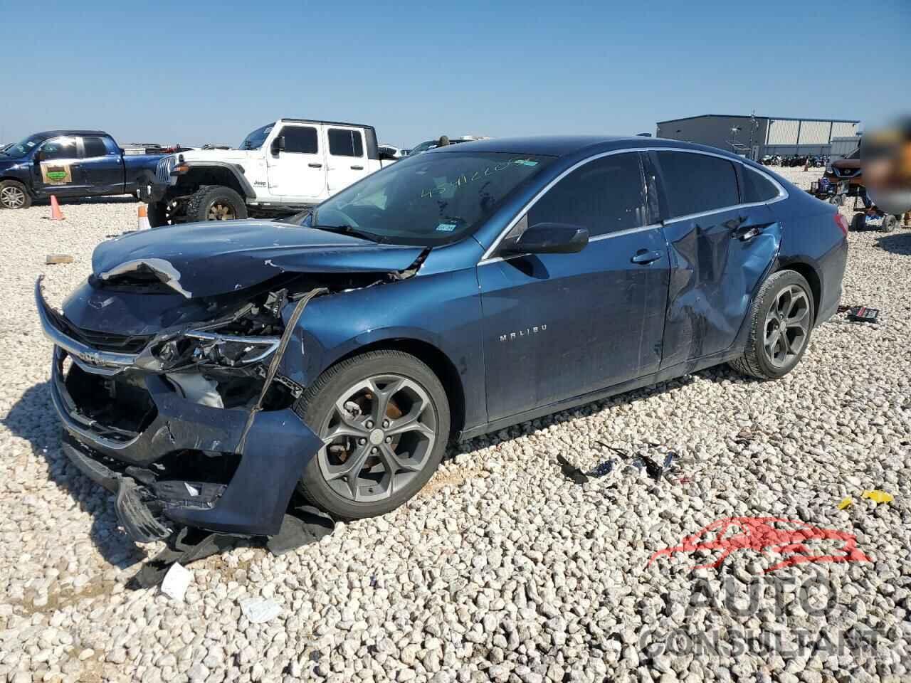 CHEVROLET MALIBU 2020 - 1G1ZD5ST3LF144572