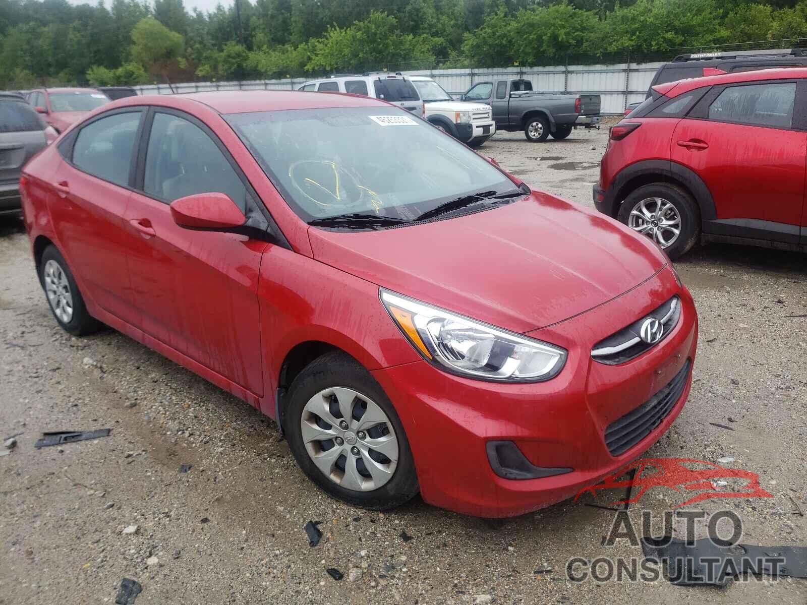 HYUNDAI ACCENT 2016 - KMHCT4AE6GU164132