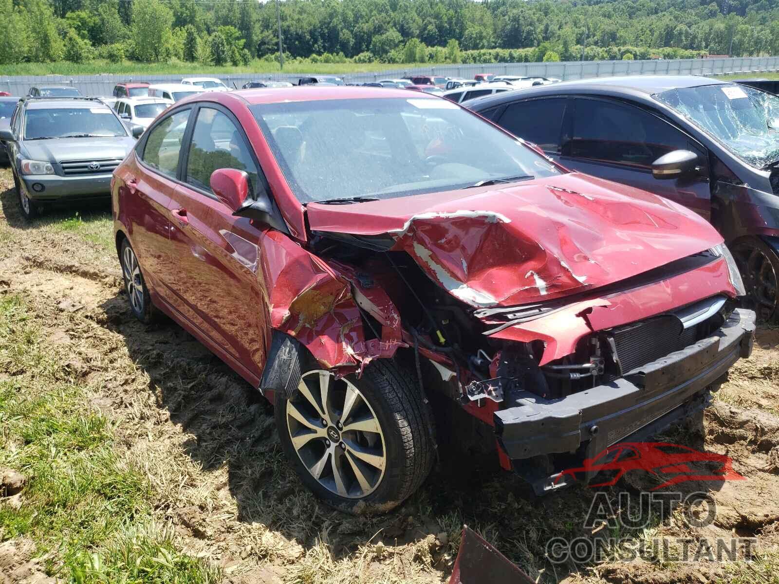 HYUNDAI ACCENT 2017 - KMHCT4AE8HU371350