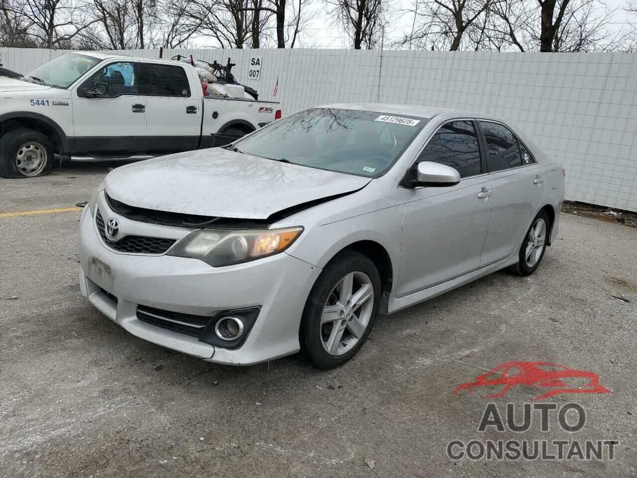 TOYOTA CAMRY 2012 - 4T1BF1FK7CU031051