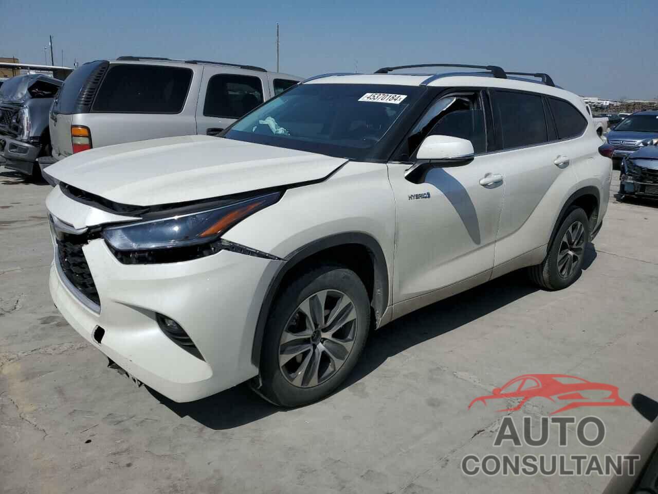 TOYOTA HIGHLANDER 2021 - 5TDGARAH6MS008692