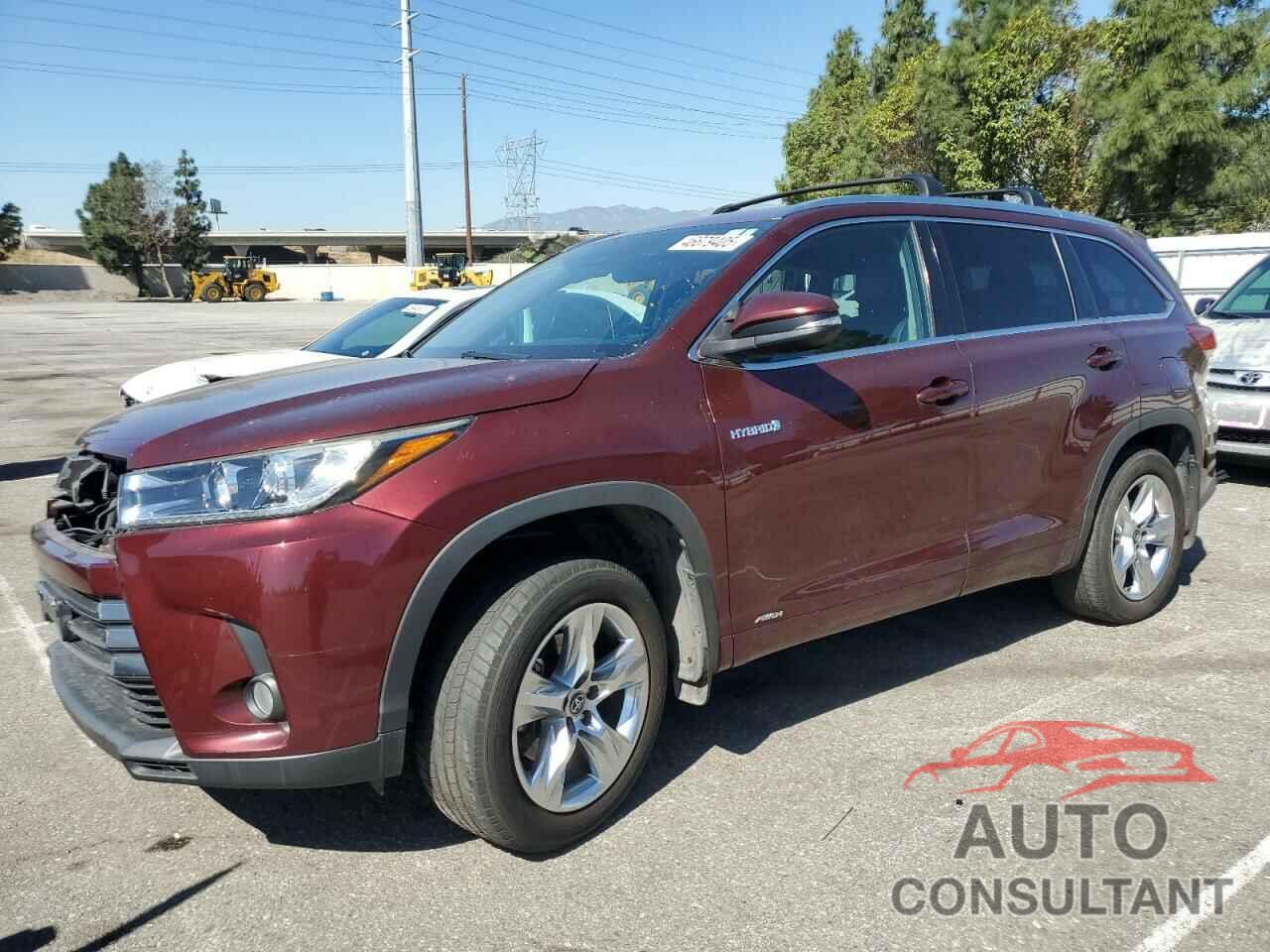 TOYOTA HIGHLANDER 2017 - 5TDDGRFH0HS035239