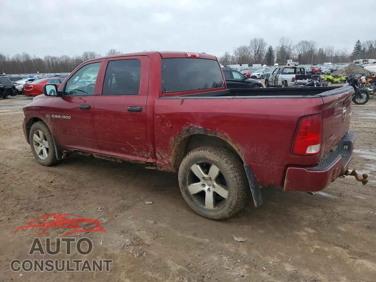 DODGE RAM 1500 2012 - 1C6RD7KT2CS284002
