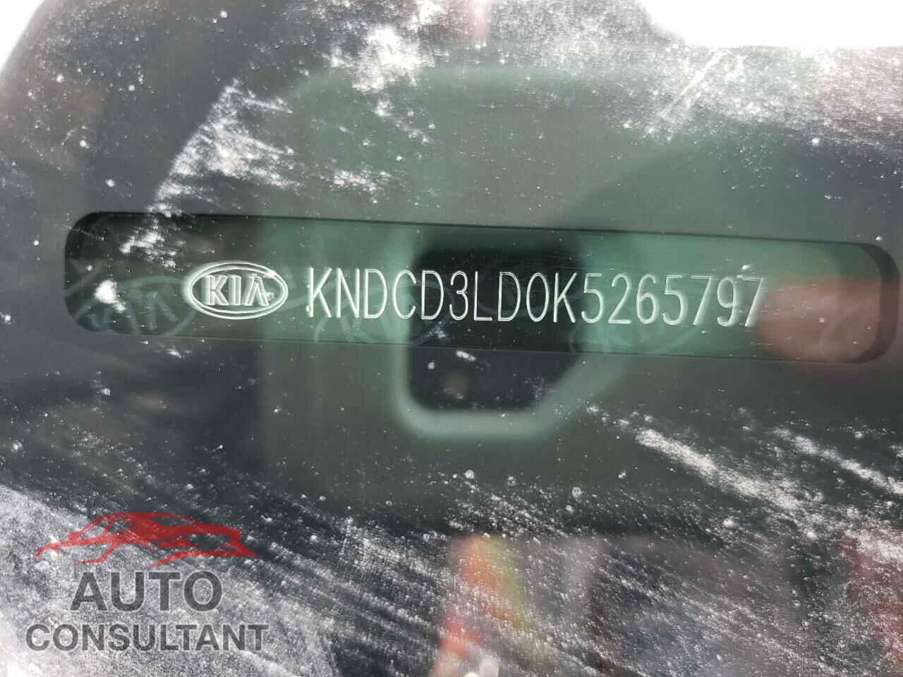 KIA NIRO 2019 - KNDCD3LD0K5265797