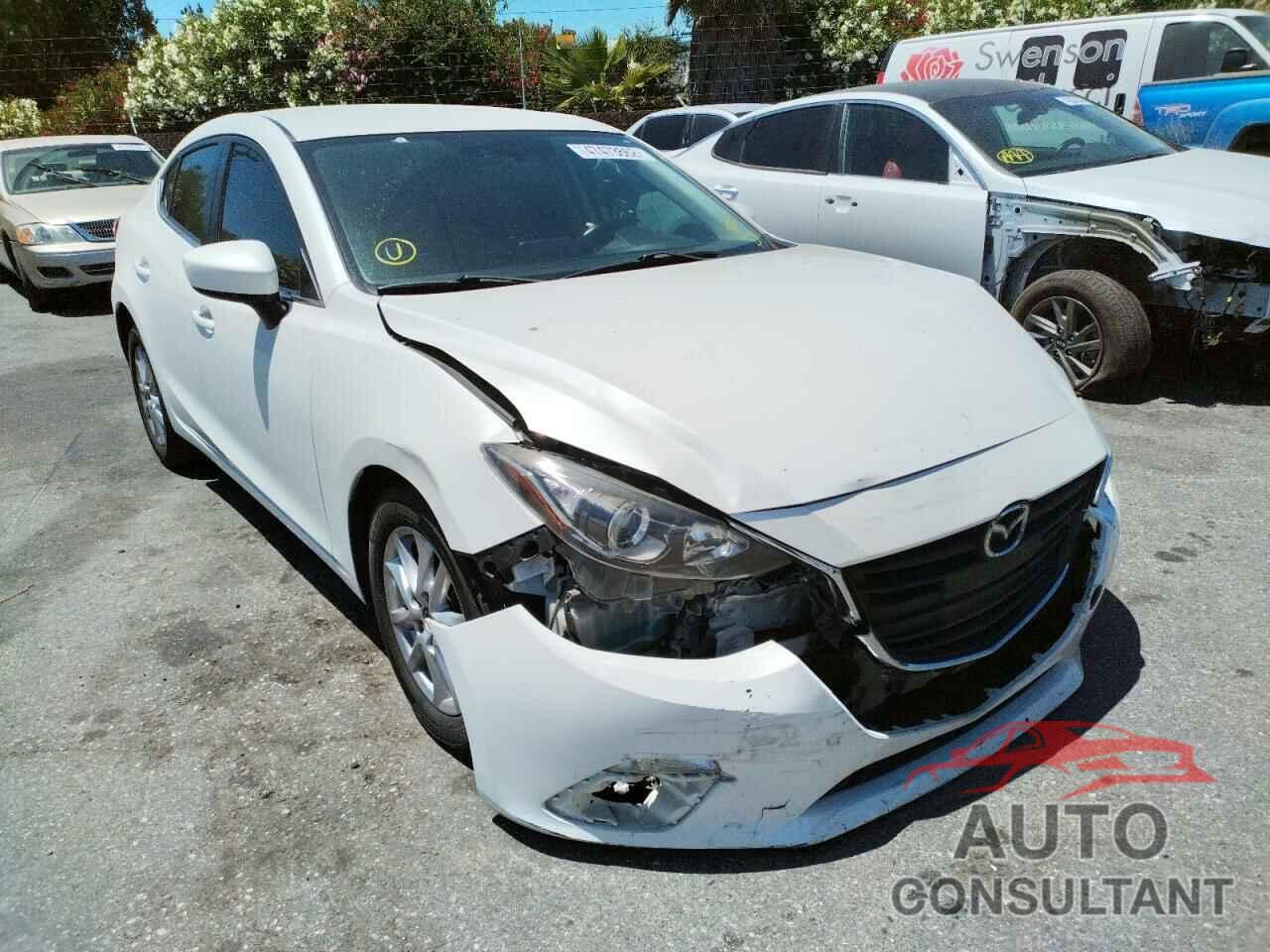 MAZDA 3 2016 - JM1BM1U77G1337909