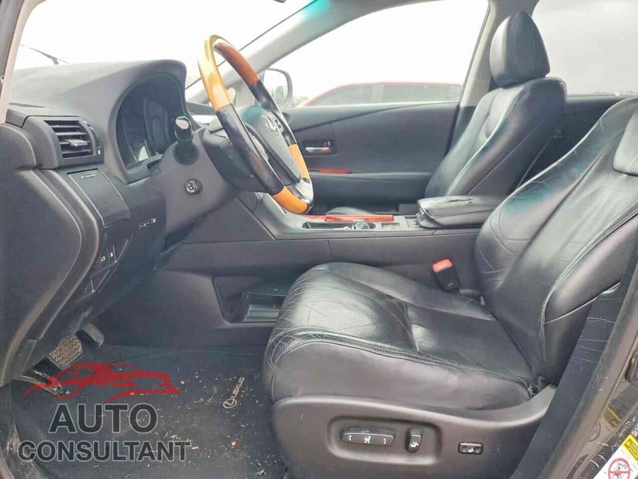 LEXUS RX350 2010 - 2T2BK1BA9AC039610