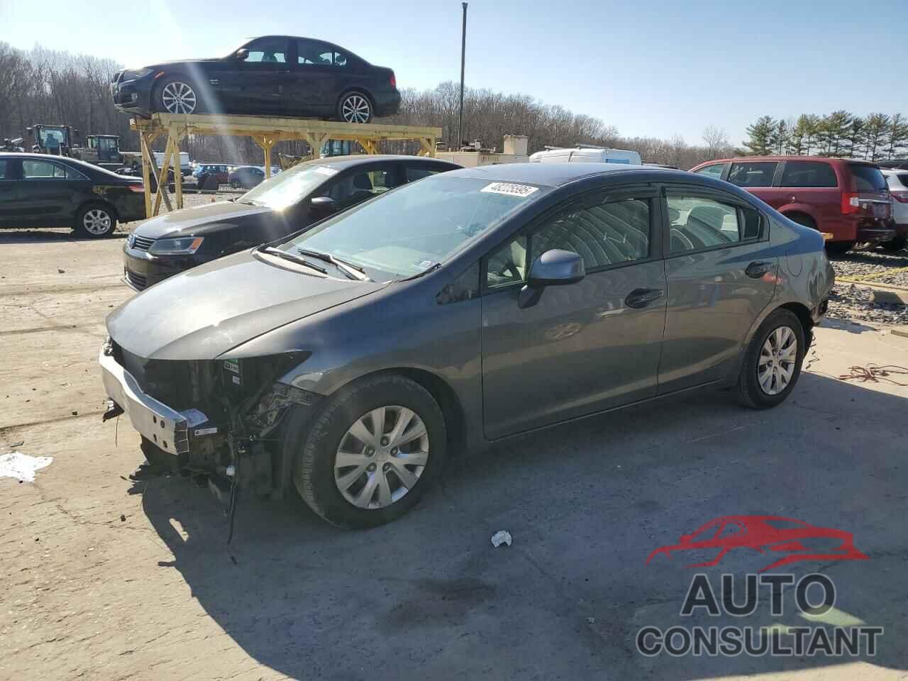 HONDA CIVIC 2012 - 2HGFB2F57CH568654