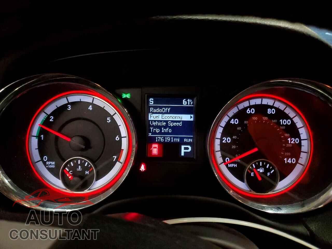 DODGE DURANGO 2012 - 1C4RDJAGXCC147524