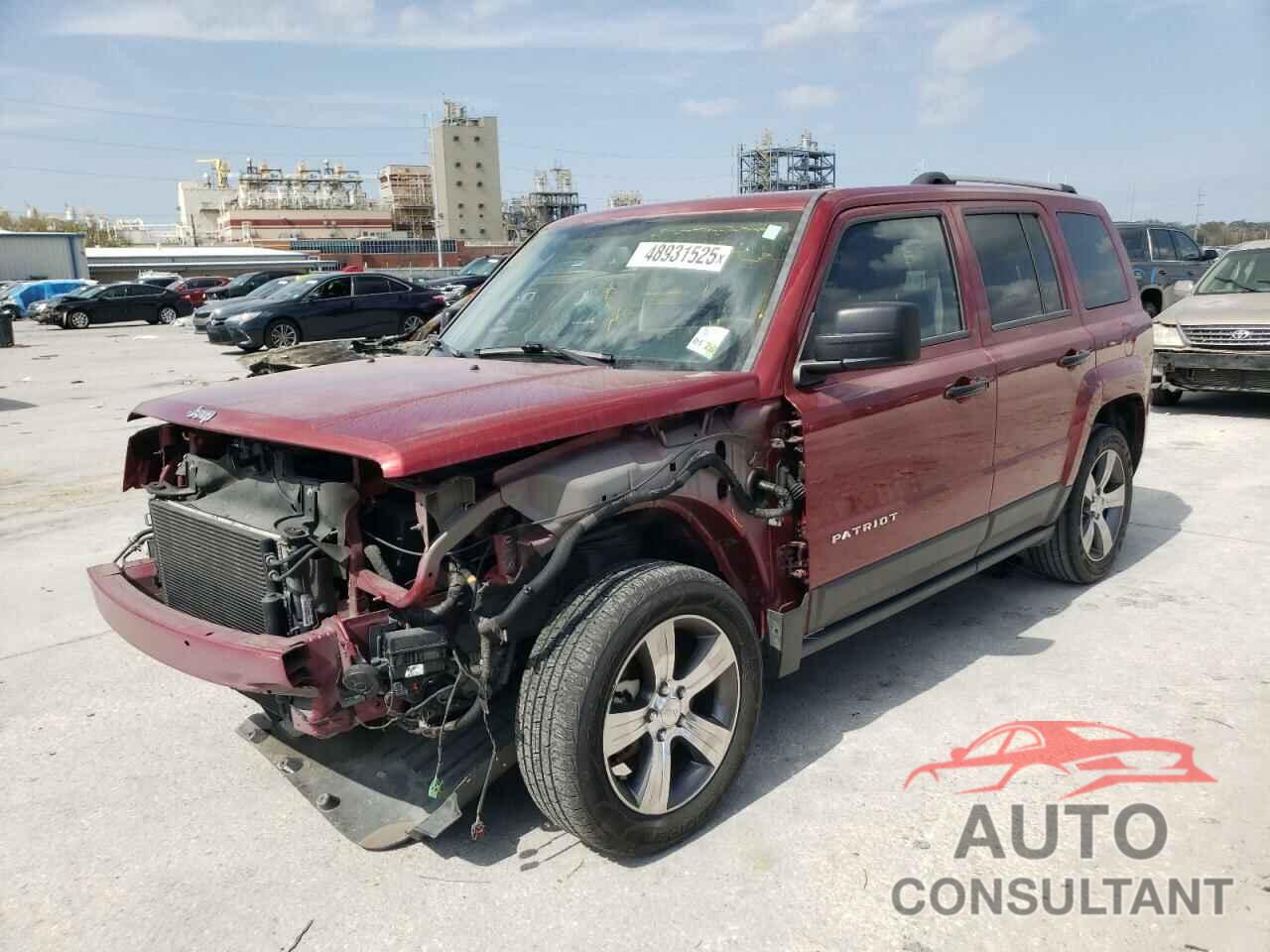 JEEP PATRIOT 2017 - 1C4NJPFA3HD119628
