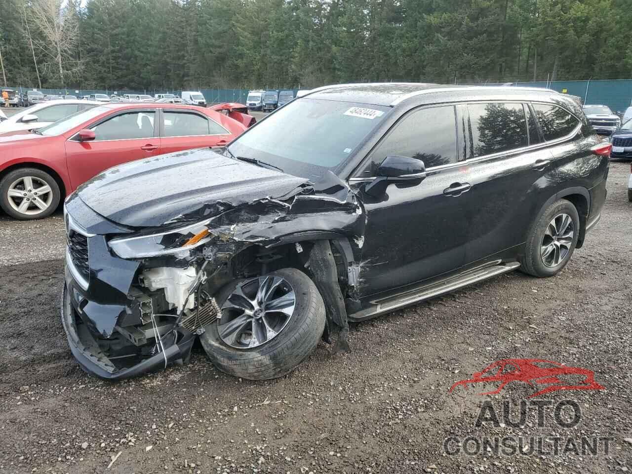 TOYOTA HIGHLANDER 2021 - 5TDGZRBH0MS544710