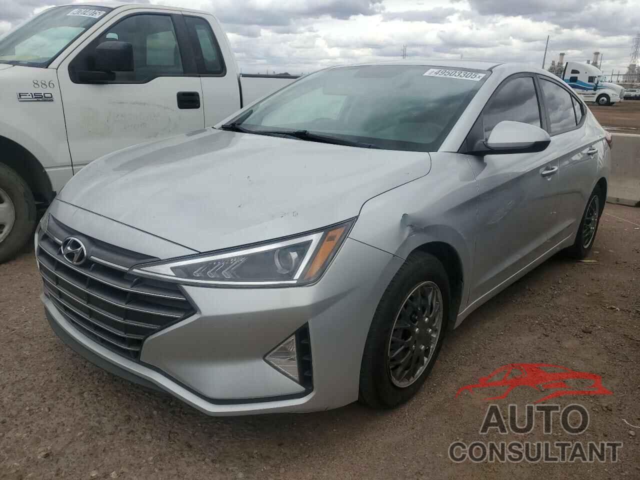 HYUNDAI ELANTRA 2019 - KMHD74LF5KU775230