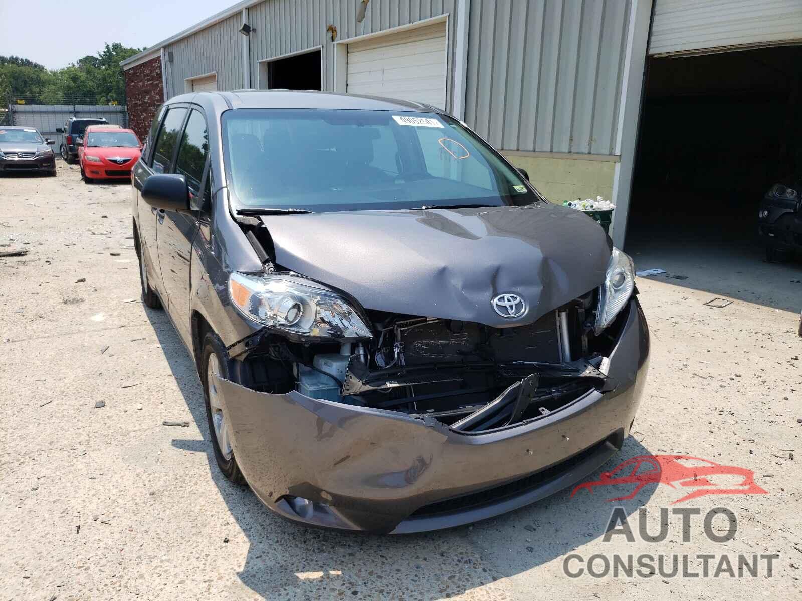 TOYOTA SIENNA 2017 - 5TDZZ3DCXHS802762