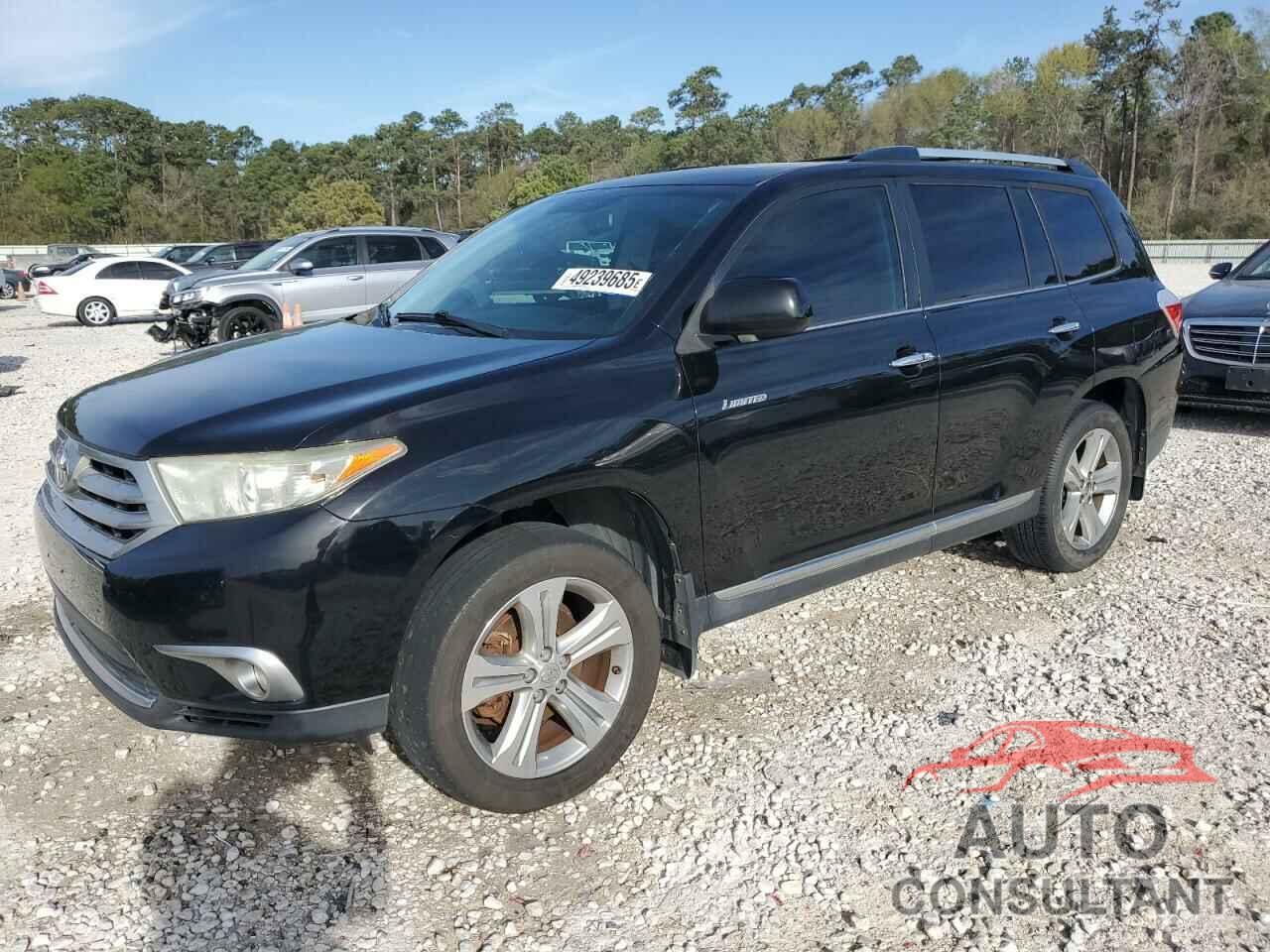 TOYOTA HIGHLANDER 2013 - 5TDYK3EHXDS107668